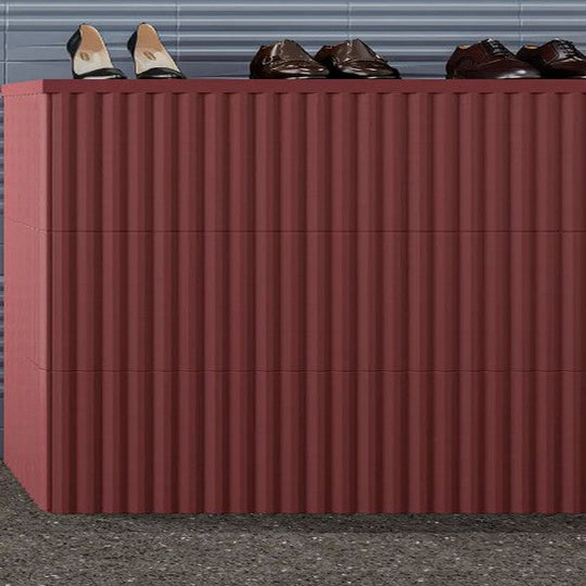 WOW-3-x-12-Stripes-Matte-Ceramic-Tile-Garnet