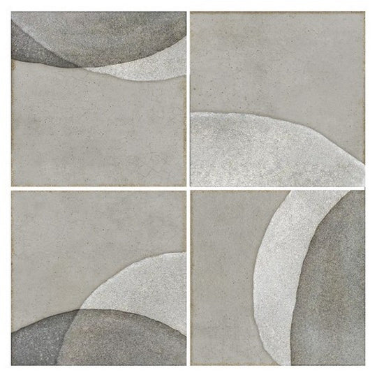 WOW 6" x 6" Pottery Cosmic Square Matte Porcelain Tile