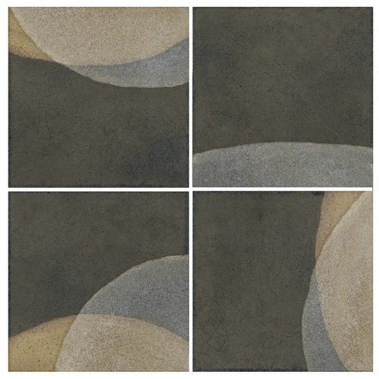 WOW 6" x 6" Pottery Cosmic Square Matte Porcelain Tile