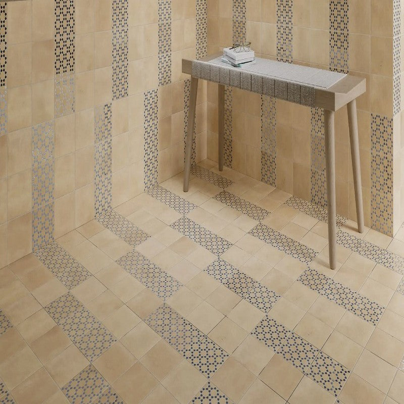 WOW-6-x-6-Bejmat-Décor-Matte-Porcelain-Tile-Tan-Azur