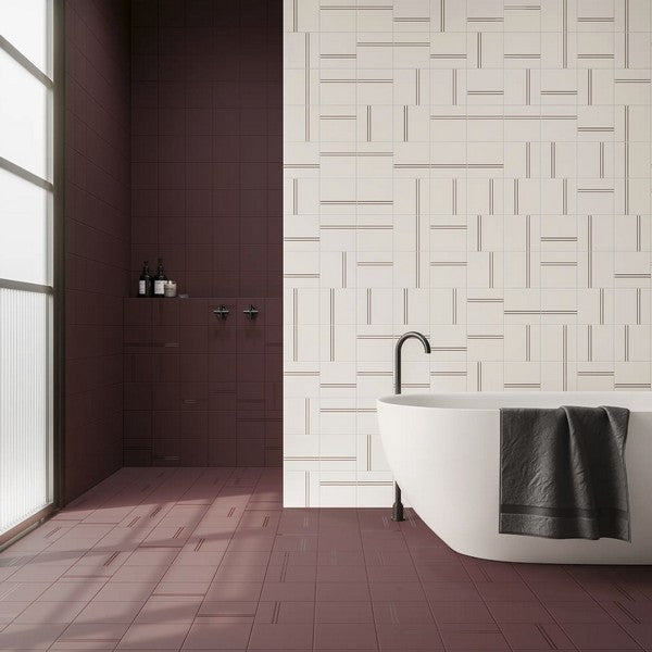 WOW-6-x-6-Dash-Matte-Porcelain-Tile-Burgundy