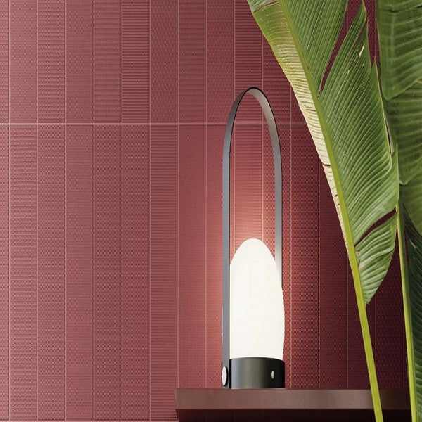 WOW-2.5-x-10-Texiture-Pattern-Mix-Matte-Ceramic-Tile-Garnet-W12