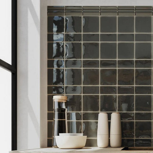 WOW-5-x-5-Fayenza-Square-Glossy-Ceramic-Tile-Royal-Green