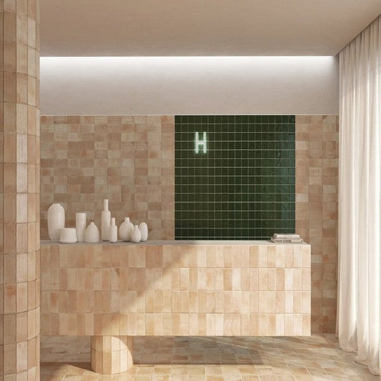 WOW-4.3-x-4.3-Roots-S-Glossy-Porcelain-Tile-Olive-Gloss