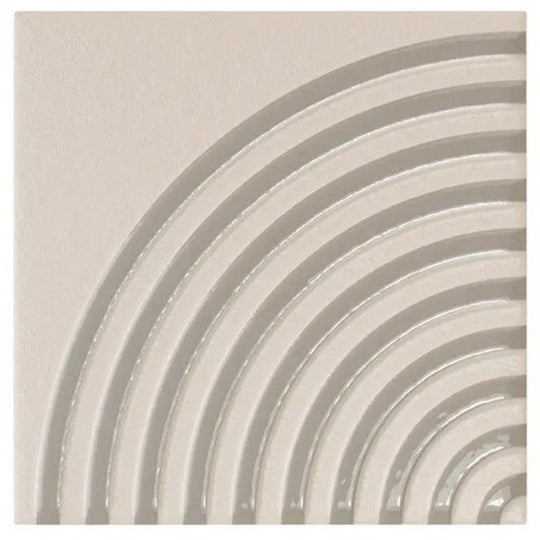 WOW 5" x 5" Twister Twist Matte Ceramic Tile