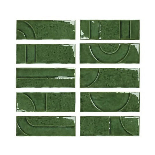 WOW 2" x 6" Hammer Décor Glossy Porcelain Tile