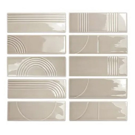 WOW 2" x 6.3" Glow Décor Glossy Ceramic Tile