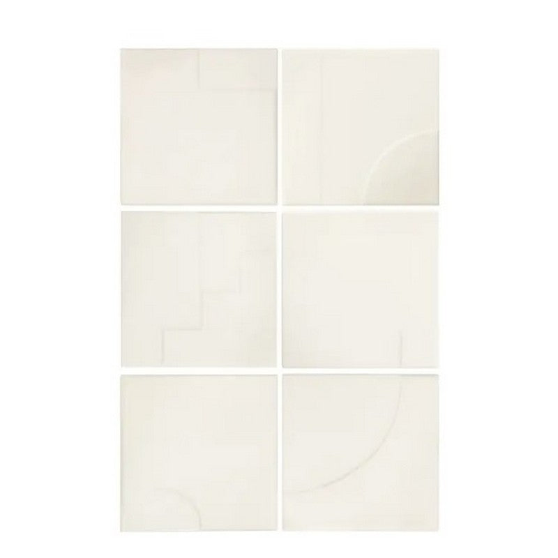 WOW 5" x 5" Casbah Décor Mix Matte Ceramic Tile