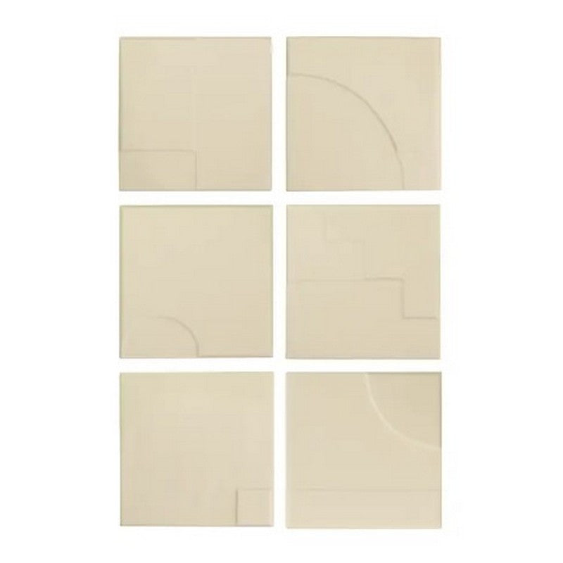 WOW 5" x 5" Casbah Décor Mix Matte Ceramic Tile