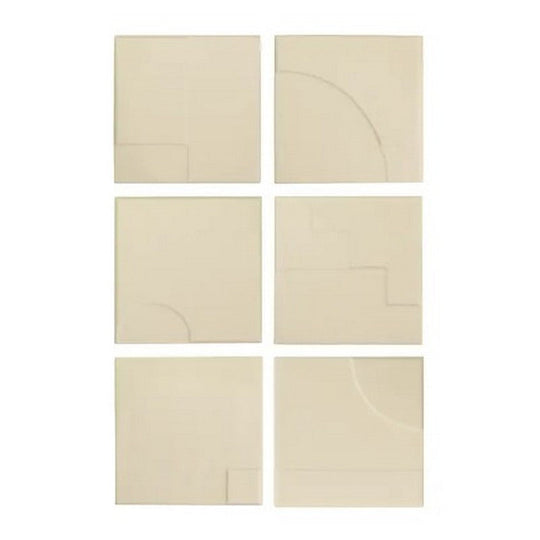 WOW 5" x 5" Casbah Décor Mix Matte Ceramic Tile