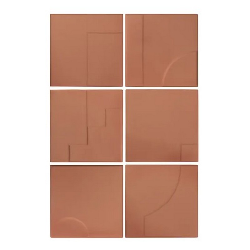 WOW 5" x 5" Casbah Décor Mix Matte Ceramic Tile