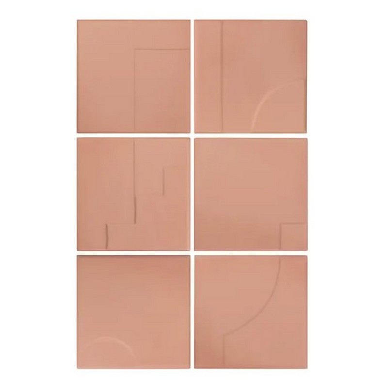 WOW 5" x 5" Casbah Décor Mix Matte Ceramic Tile