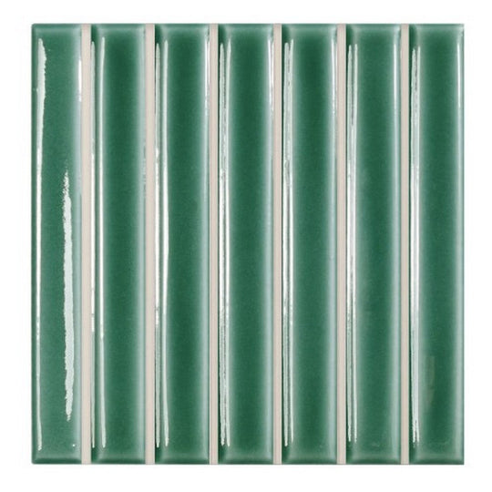 WOW 4.6" x 4.6" Sweet Bars Glossy Porcelain Tile