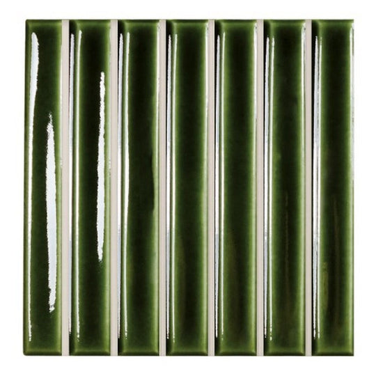 WOW 4.6" x 4.6" Sweet Bars Glossy Porcelain Tile