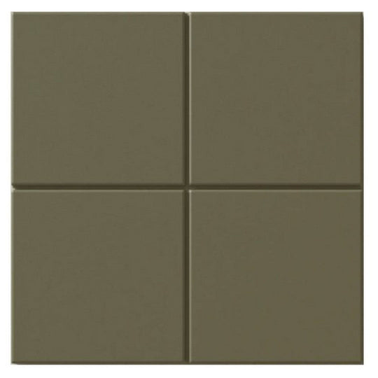 WOW 6" x 6" Raster Grid M Matte Porcelain Tile