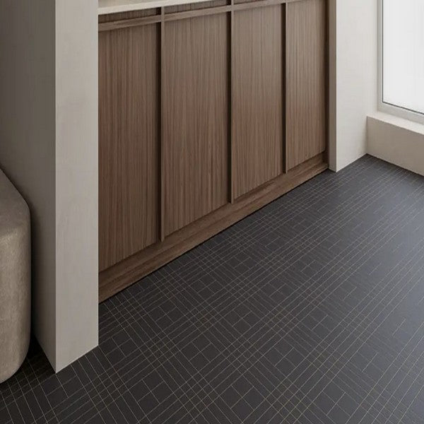 WOW-6-x-6-Raster-Grid-M-Matte-Porcelain-Tile-Deep-Blue
