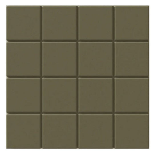 WOW 6" x 6" Raster Grid S Matte Porcelain Tile