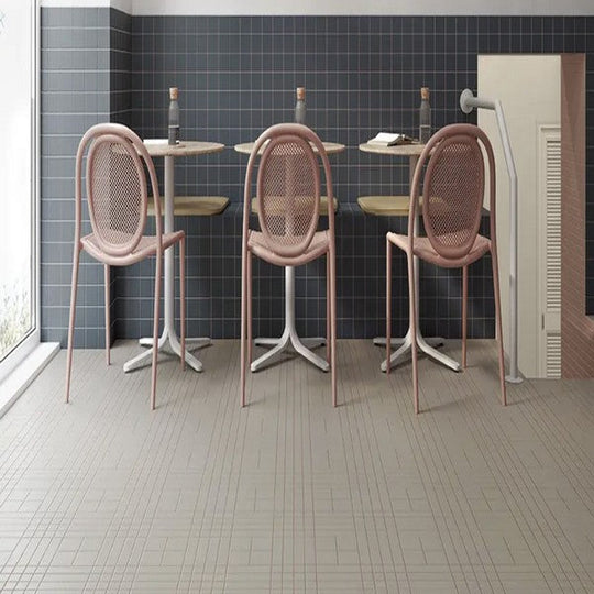 WOW-6-x-6-Raster-Lines-M-Matte-Porcelain-Tile-Ash
