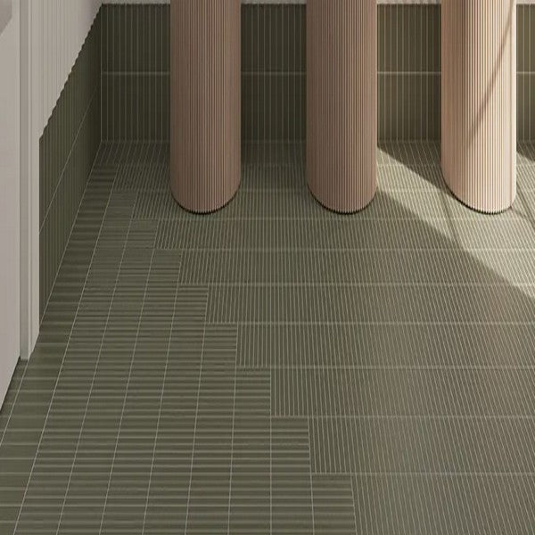 WOW-6-x-6-Raster-Lines-S-Matte-Porcelain-Tile-Moss