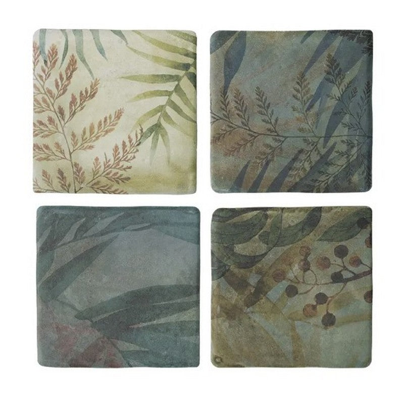 WOW 4.3" x 4.3" Aqua Décor Matte Porcelain Tile