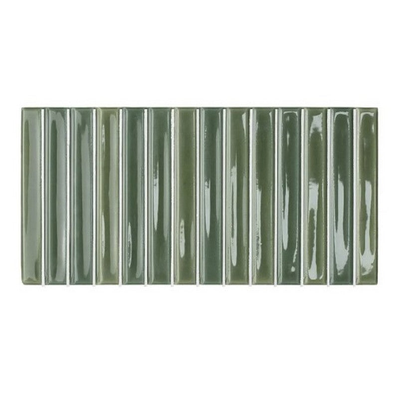 WOW 5" x 10" Colour Notes Bars Glossy Ceramic Tile