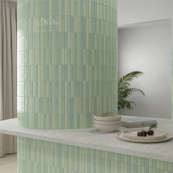 WOW-5-x-10-Colour-Notes-Bars-Glossy-Ceramic-Tile-Kiwi