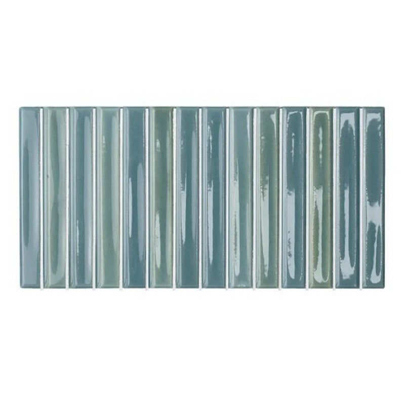 WOW 5" x 10" Colour Notes Bars Glossy Ceramic Tile