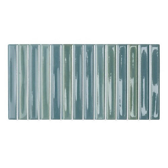 WOW 5" x 10" Colour Notes Bars Glossy Ceramic Tile