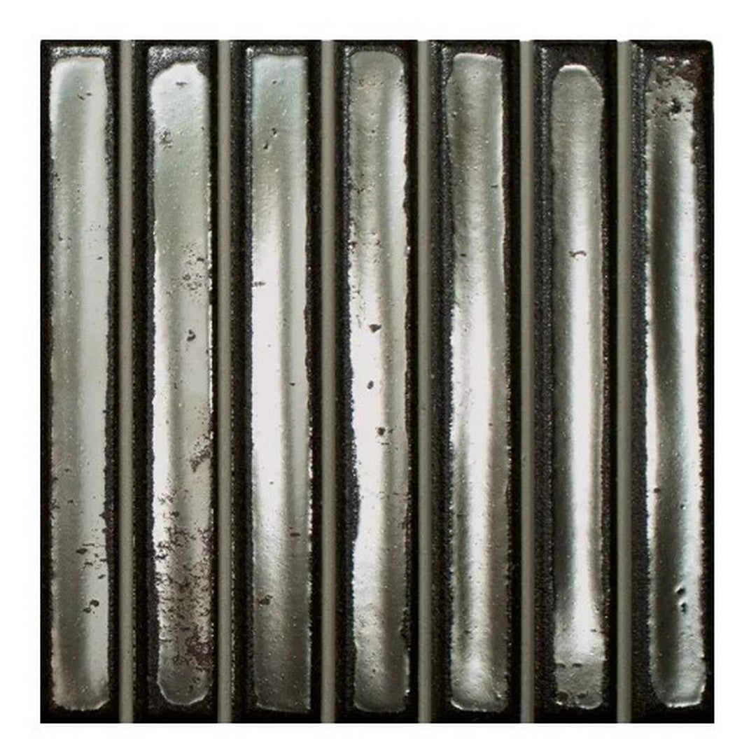 WOW 4.6" x 4.6" London Calling Bars Glossy Porcelain Tile