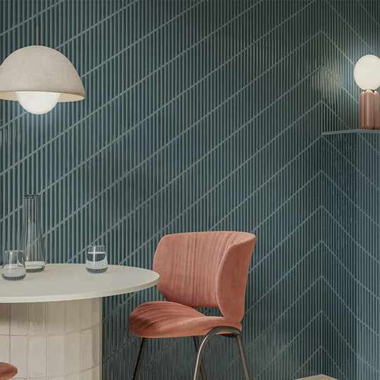 WOW-6-x-10-Spike-Bars-A-Glossy-Ceramic-Tile-Peacock