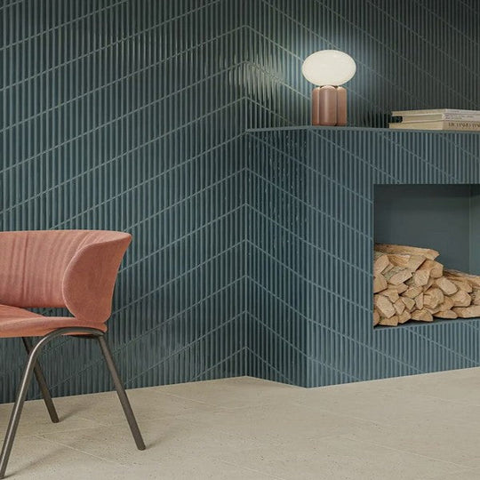 WOW-6-x-10-Spike-Bars-B-Glossy-Ceramic-Tile-Peacock