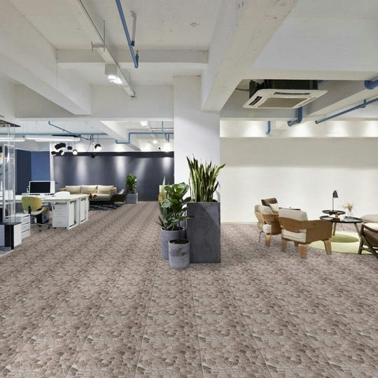 Alfagres-Quechua-18-x-18-Matte-Porcelain-Texture-Tile-Gris