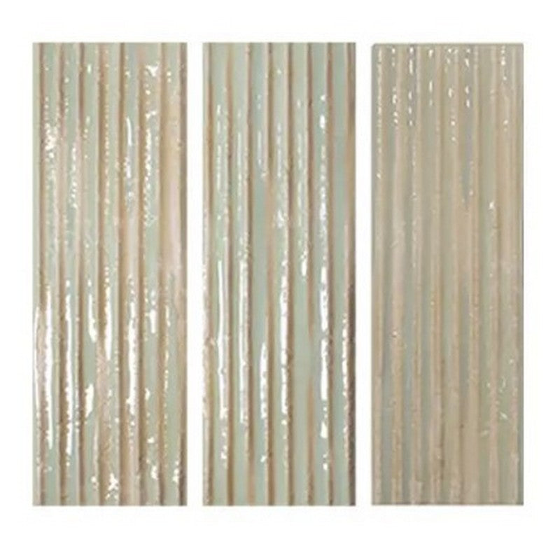 WOW 2" x 6" Casablanca Comb Glossy Porcelain Tile