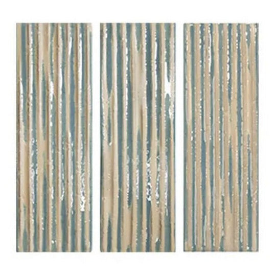 WOW 2" x 6" Casablanca Comb Glossy Porcelain Tile
