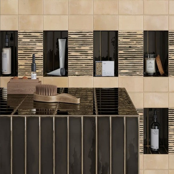 WOW-2-x-6-Casablanca-Comb-Glossy-Porcelain-Tile-Basil