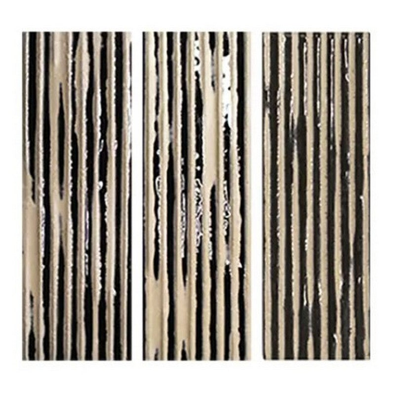 WOW 2" x 6" Casablanca Comb Glossy Porcelain Tile