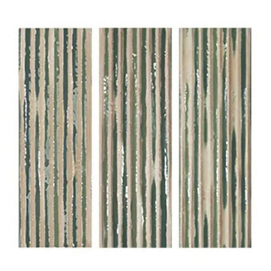 WOW 2" x 6" Casablanca Comb Glossy Porcelain Tile