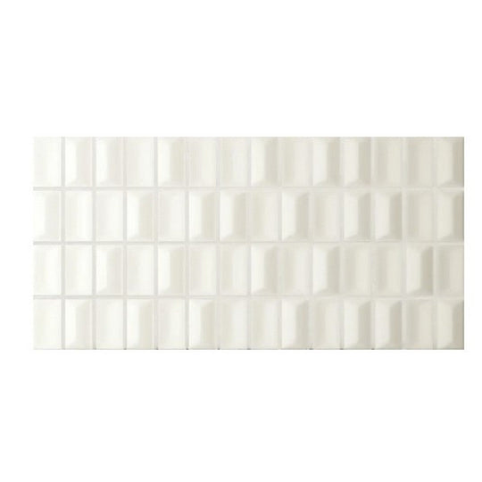 WOW 5" x 10" 3D Bars Diamond Matte Ceramic Tile