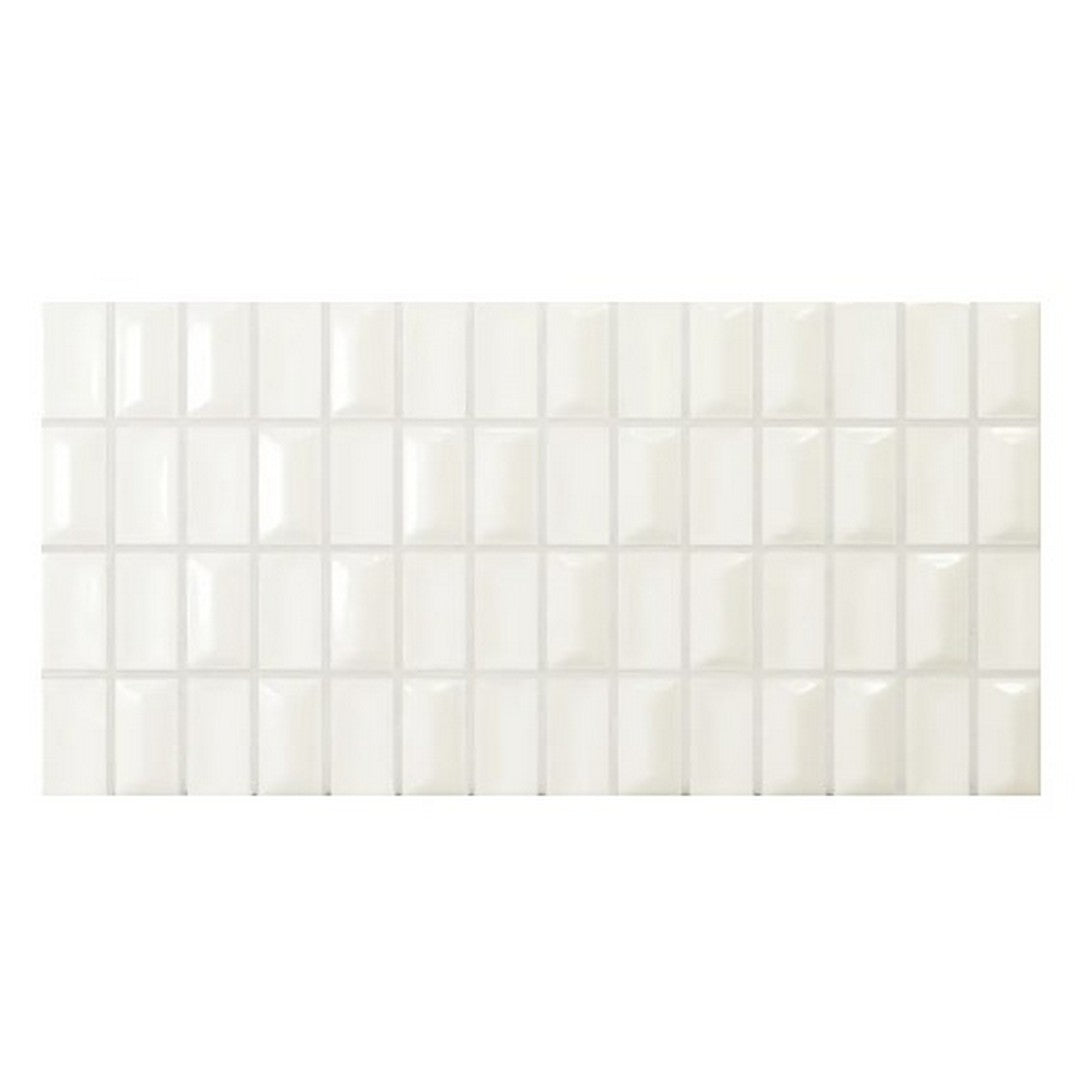 WOW 5" x 10" 3D Bars Diamond Glossy Ceramic Tile