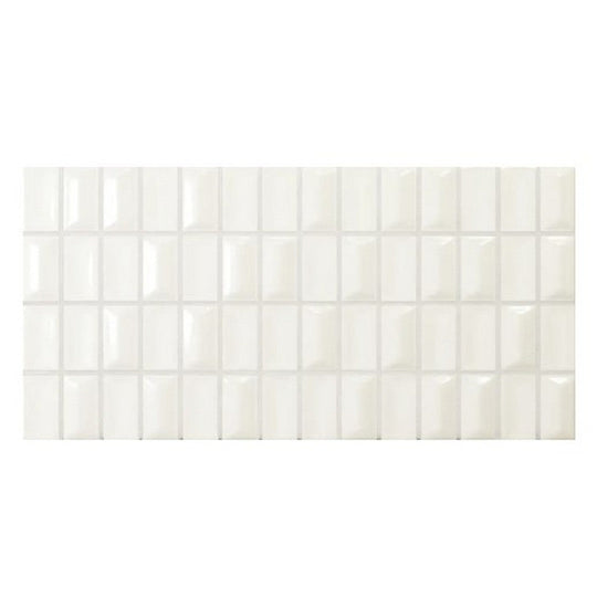 WOW 5" x 10" 3D Bars Diamond Glossy Ceramic Tile