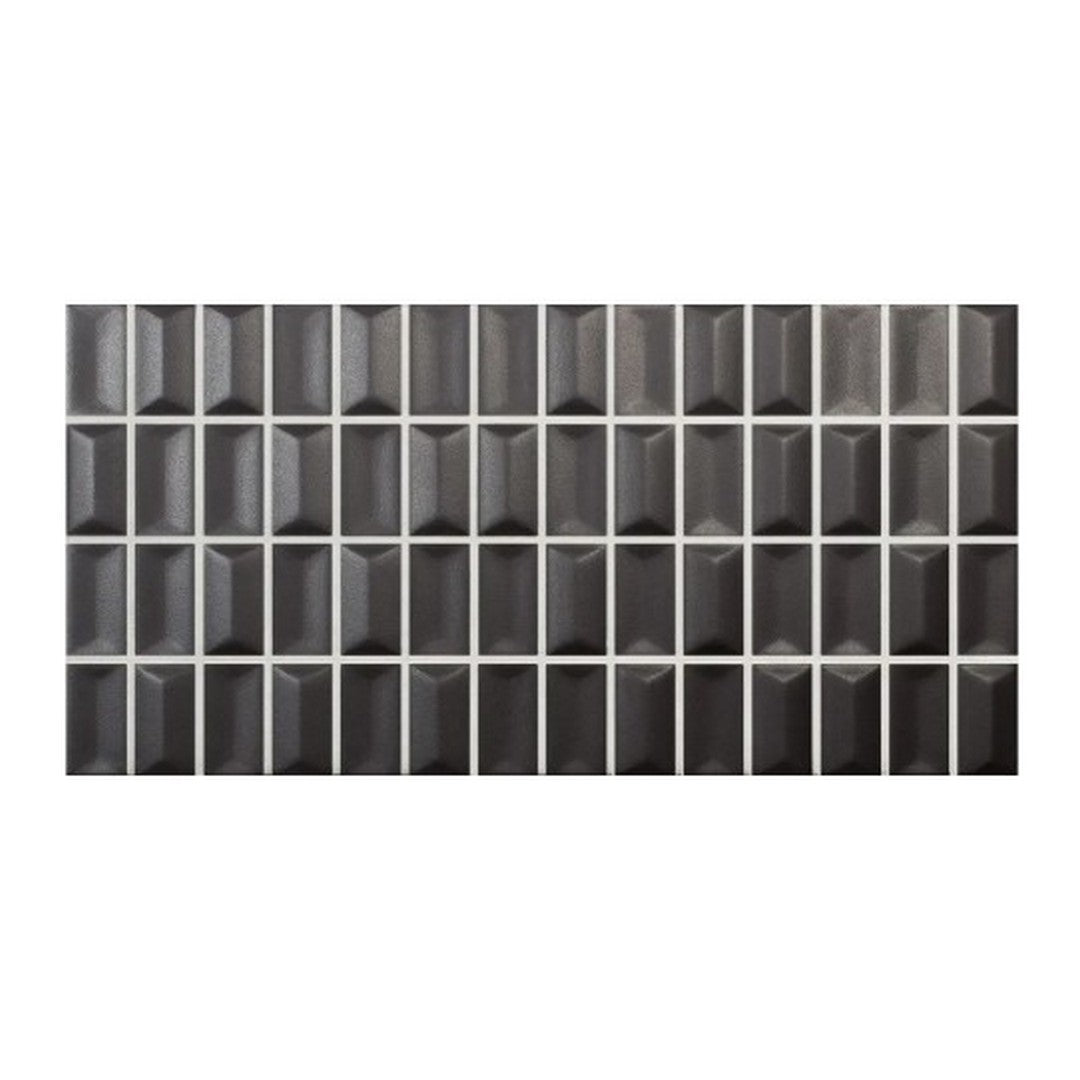 WOW 5" x 10" 3D Bars Diamond Matte Ceramic Tile