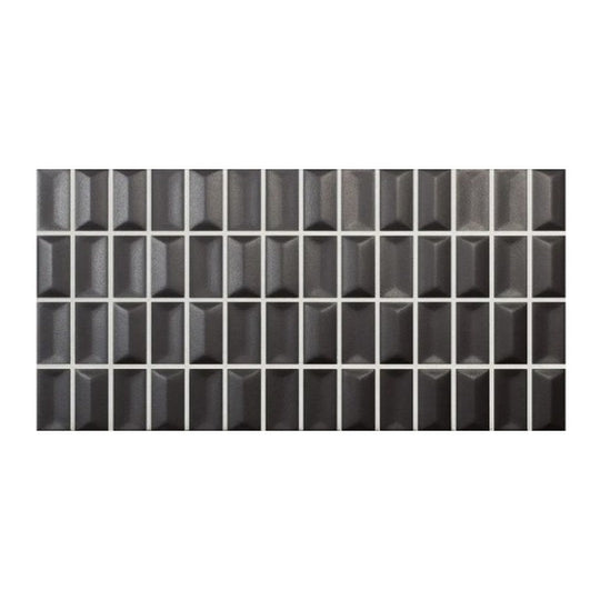 WOW 5" x 10" 3D Bars Diamond Matte Ceramic Tile