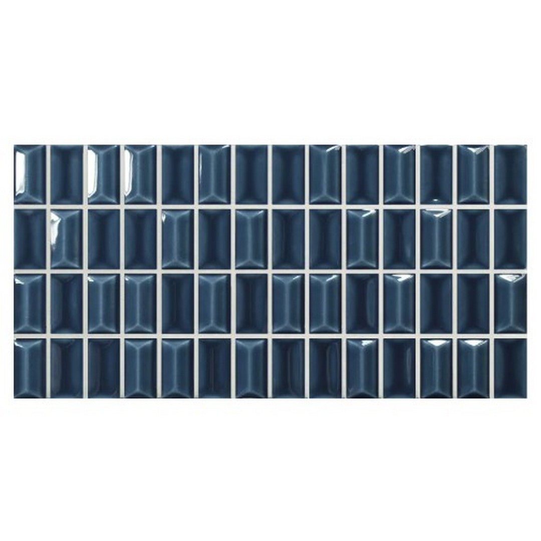 WOW 5" x 10" 3D Bars Diamond Glossy Ceramic Tile