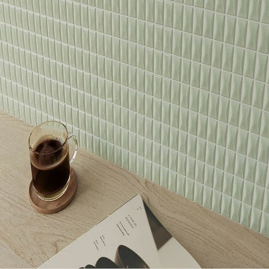 WOW-5-x-10-3D-Bars-Bevel-Glossy-Ceramic-Tile-Jade