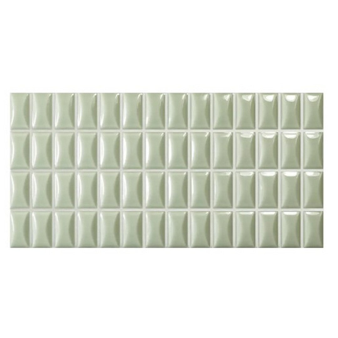 WOW 5" x 10" 3D Bars Bevel Glossy Ceramic Tile