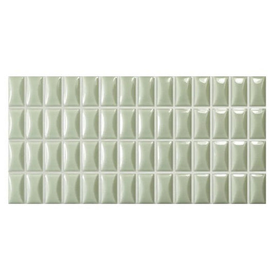 WOW 5" x 10" 3D Bars Bevel Glossy Ceramic Tile