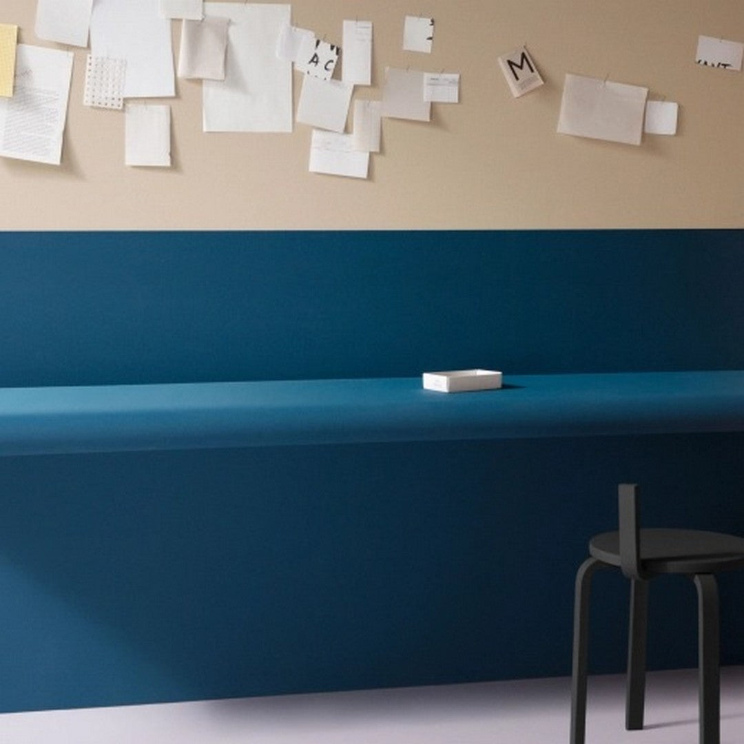 Forbo-Marmoleum-Bulletin-Board-4'-x-90'-Smooth-Cork-Sheet-Blue-Berry