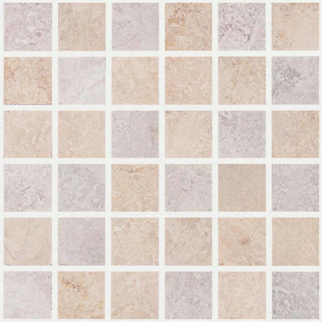 Alfagres 12" x 12" Boston Matte Ceramic 2" Mesh Mosaic