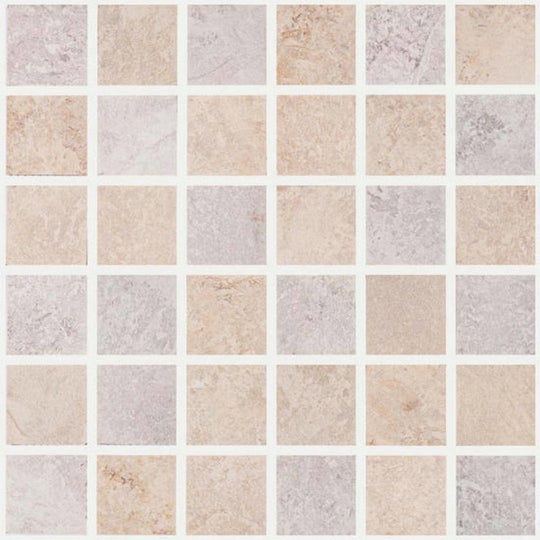 Alfagres 12" x 12" Boston Matte Ceramic 2" Mesh Mosaic