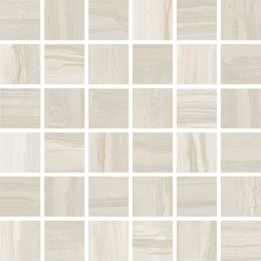 Alfagres 12" x 12" Emilia Matte Ceramic 2" Mesh Mosaic